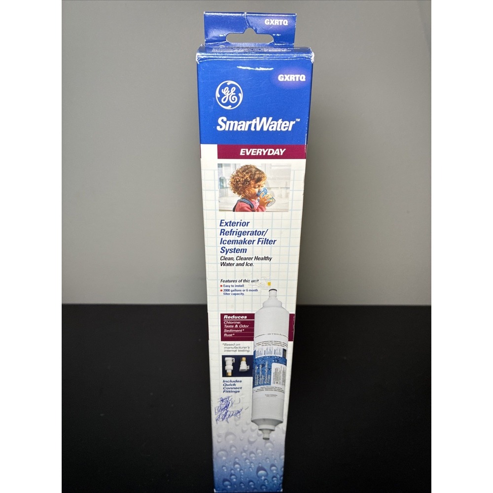 Genuine GE SmartWater GXRTQ Refrigerator Icemaker Filter System (NEW)